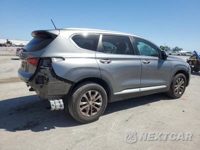 Trzecie zdjęcie samochodu z tyłu: 2019 HYUNDAI SANTA FE SE VIN:5NMS23AD8KH043803 - miniatura