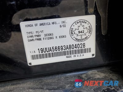 Zdjęcie 12 z 12 samochodu: 2003 ACURA 3.2TL VIN:19UUA56693A804028 - miniatura