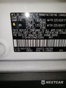 Zdjęcie 12 z 12 samochodu: 2024 TOYOTA RAV4 LE VIN:2T3H1RFV7RW315846 - miniatura