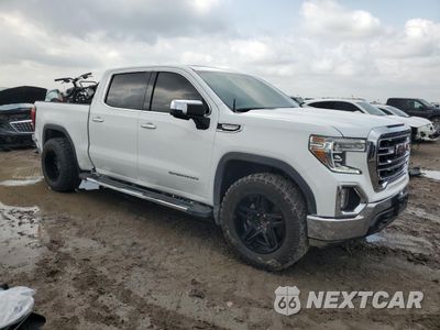 Czwarte zdjęcie samochodu z boku: 2021 GMC SIERRA C1500 SLT VIN:3GTP8DED2MG395682 - miniatura