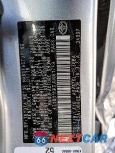 Zdjęcie 13 z 13 samochodu: 2018 TOYOTA CAMRY XLE VIN:4T1B11HKXJU061749 - miniatura