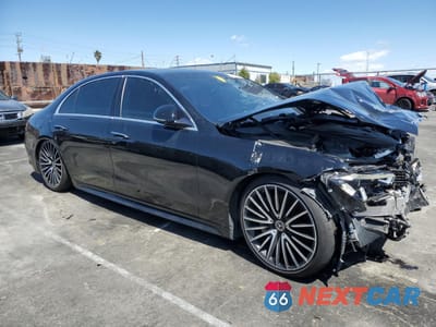 Czwarte zdjęcie samochodu z boku: 2021 MERCEDES-BENZ S 580 4MATIC VIN:W1K6G7GB9MA040699 - miniatura
