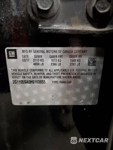 Zdjęcie 12 z 12 samochodu: 2017 CHEVROLET IMPALA LT VIN:2G1105SA0H9163653 - miniatura