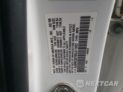 Zdjęcie 13 z 15 samochodu: 2009 HONDA CR-V EXL VIN:5J6RE38799L011922 - miniatura