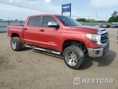 Czwarte zdjęcie samochodu z boku: 2014 TOYOTA TUNDRA CREWMAX SR5 VIN:5TFEM5F10EX074184 - miniatura