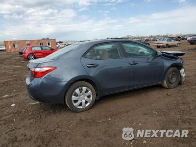 Trzecie zdjęcie samochodu z tyłu: 2015 TOYOTA COROLLA L VIN:2T1BURHE9FC473007 - miniatura
