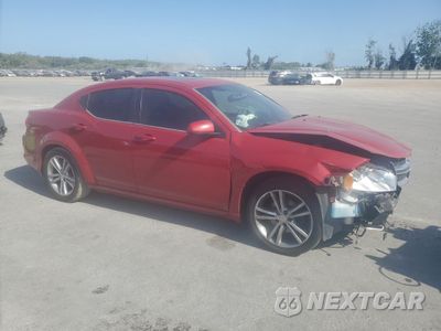 Czwarte zdjęcie samochodu z boku: 2011 DODGE AVENGER LUX VIN:1B3BD2FG9BN534683 - miniatura