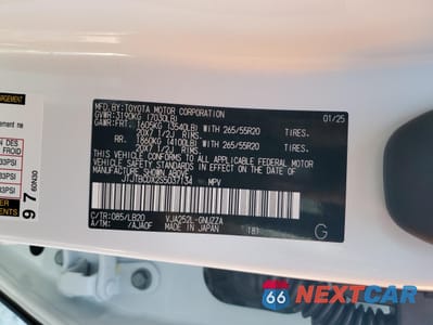 Zdjęcie 14 z 15 samochodu: 2025 LEXUS GX 550 PREMIUM/PREMIUM+ VIN:JTJTBCDX2S5037134 - miniatura
