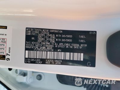 Zdjęcie 14 z 15 samochodu: 2025 LEXUS GX 550 PREMIUM/PREMIUM+ VIN:JTJTBCDX2S5037134 - miniatura