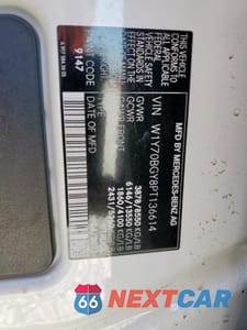 Zdjęcie 13 z 14 samochodu: 2023 MERCEDES-BENZ SPRINTER 1500 VIN:W1Y70BGY8PT136614 - miniatura