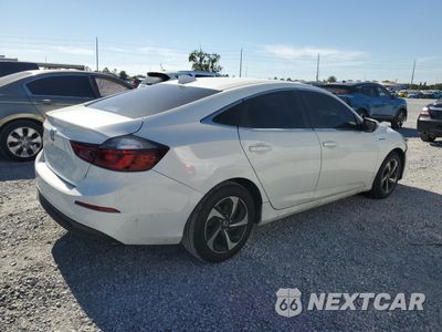 Trzecie zdjęcie samochodu z tyłu: 2022 HONDA INSIGHT EX VIN:19XZE4F51NE007668 - miniatura