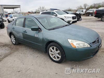 Czwarte zdjęcie samochodu z boku: 2003 HONDA ACCORD EX VIN:1HGCM66553A043613 - miniatura