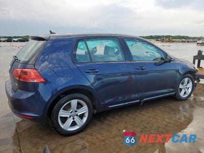 Trzecie zdjęcie samochodu z tyłu: 2017 VOLKSWAGEN GOLF S VIN:3VW117AU6HM075321 - miniatura