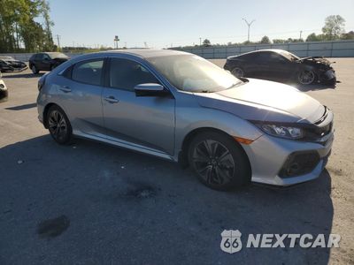 Czwarte zdjęcie samochodu z boku: 2018 HONDA CIVIC EX VIN:SHHFK7H50JU209477 - miniatura
