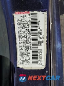 Zdjęcie 15 z 15 samochodu: 2002 LEXUS IS 300 VIN:JTHBD192920058651 - miniatura