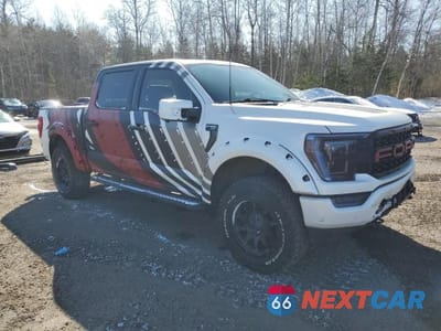 Czwarte zdjęcie samochodu z boku: 2022 FORD F150 SUPERCREW VIN:1FTFW1EDXNFB77377 - miniatura