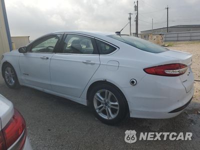Drugie zdjęcie samochodu z przodu: 2018 FORD FUSION SE HYBRID VIN:3FA6P0LUXJR129973 - miniatura