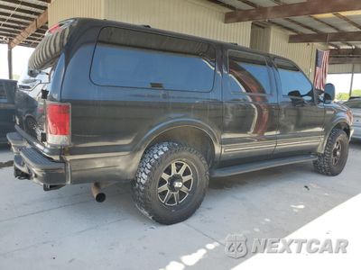 Trzecie zdjęcie samochodu z tyłu: 2003 FORD EXCURSION LIMITED VIN:1FMSU43P03ED13615 - miniatura