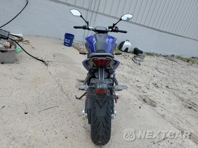 Czwarte zdjęcie samochodu z boku: 2022 YAMAHA MT07 VIN:JYARM32E3NA004756 - miniatura