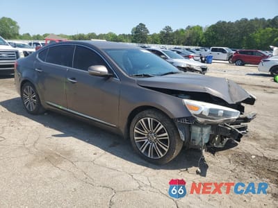 Czwarte zdjęcie samochodu z boku: 2014 KIA CADENZA PREMIUM VIN:KNALN4D74E5164792 - miniatura