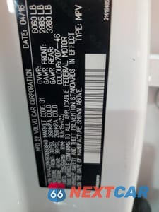 Zdjęcie 13 z 13 samochodu: 2016 VOLVO XC90 T6 VIN:YV4A22PK8G1093840 - miniatura