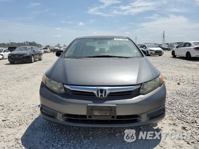 Piąte zdjęcie samochodu w środku: 2012 HONDA CIVIC EXL VIN:19XFB2F96CE031707 - miniatura