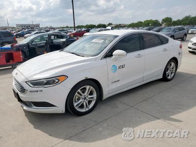 2018 FORD FUSION SE HYBRID 3FA6P0LU1JR118652 - główne zdjęcie licytacji z USA - miniatura