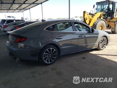 Trzecie zdjęcie samochodu z tyłu: 2020 HYUNDAI SONATA LIMITED VIN:5NPEH4J24LH031930 - miniatura