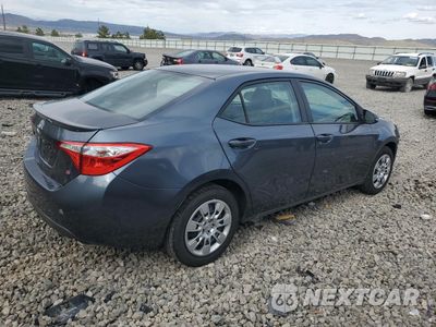 Trzecie zdjęcie samochodu z tyłu: 2016 TOYOTA COROLLA L VIN:2T1BURHE3GC504687 - miniatura