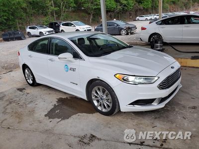 Czwarte zdjęcie samochodu z boku: 2018 FORD FUSION SE HYBRID VIN:3FA6P0LU0JR163534 - miniatura