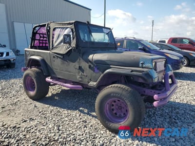 Czwarte zdjęcie samochodu z boku: 1993 JEEP WRANGLER / YJ VIN:1J4FY29S7PP221206 - miniatura