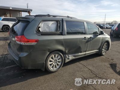 Trzecie zdjęcie samochodu z tyłu: 2012 TOYOTA SIENNA XLE VIN:5TDDK3DC0CS048410 - miniatura