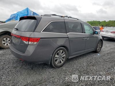 Trzecie zdjęcie samochodu z tyłu: 2015 HONDA ODYSSEY TOURING VIN:5FNRL5H93FB088597 - miniatura