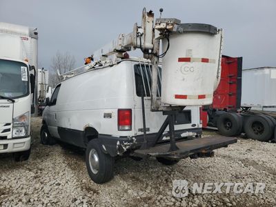 Drugie zdjęcie samochodu z przodu: 2001 FORD ECONOLINE E350 SUPER DUTY VAN VIN:1FTSE34L91HA90400 - miniatura