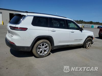 Trzecie zdjęcie samochodu z tyłu: 2021 JEEP GRAND CHEROKEE L LIMITED VIN:1C4RJKBG3M8116875 - miniatura