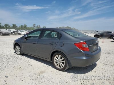 Drugie zdjęcie samochodu z przodu: 2012 HONDA CIVIC EXL VIN:19XFB2F96CE031707 - miniatura