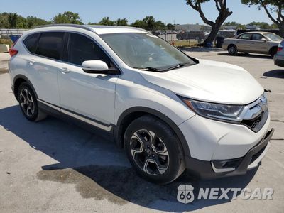 Czwarte zdjęcie samochodu z boku: 2019 HONDA CR-V TOURING VIN:7FARW1H94KE007945 - miniatura