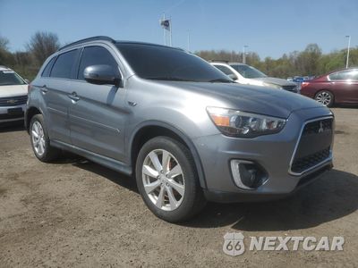Czwarte zdjęcie samochodu z boku: 2015 MITSUBISHI OUTLANDER SPORT SE VIN:4A4AP4AW0FE039332 - miniatura