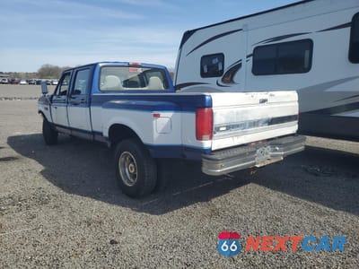 Trzecie zdjęcie samochodu z tyłu: 1997 FORD F350 VIN:1FTJW35G8VEA46714 - miniatura