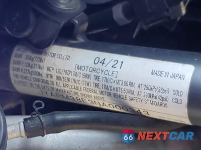 Zdjęcie 9 z 10 samochodu: 2022 YAMAHA YZFR7 VIN:JYARM38E3NA000343 - miniatura