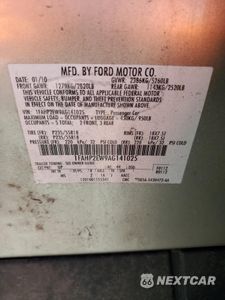Zdjęcie 13 z 13 samochodu: 2010 FORD TAURUS SEL VIN:1FAHP2EW9AG141025 - miniatura