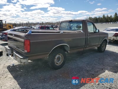 Trzecie zdjęcie samochodu z tyłu: 1992 FORD F150 VIN:2FTDF15Y1NCA98976 - miniatura