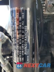 Zdjęcie 9 z 10 samochodu: 2019 KAWASAKI VN900 D VIN:JKAVN2D11KA062469 - miniatura