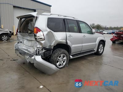 Trzecie zdjęcie samochodu z tyłu: 2006 LEXUS GX 470 BASE VIN:JTJBT20X960119440 - miniatura