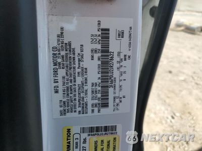Zdjęcie 12 z 12 samochodu: 2018 FORD FUSION SE HYBRID VIN:3FA6P0LU2JR278622 - miniatura