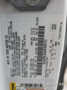 Zdjęcie 12 z 12 samochodu: 2017 FORD FUSION SE HYBRID VIN:3FA6P0LU6HR409741 - miniatura