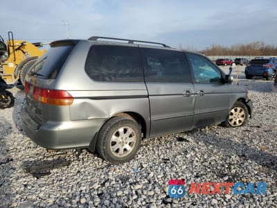 Trzecie zdjęcie samochodu z tyłu: 2002 HONDA ODYSSEY EXL VIN:2HKRL18952H551358 - miniatura