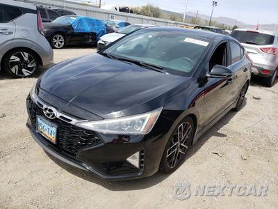 2019 HYUNDAI ELANTRA SPORT KMHD04LB0KU815716 - główne zdjęcie licytacji z USA - miniatura