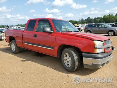 Czwarte zdjęcie samochodu z boku: 2004 CHEVROLET SILVERADO C1500 VIN:2GCEC19TX41105784 - miniatura