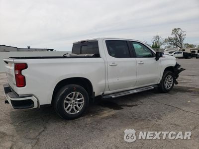 Trzecie zdjęcie samochodu z tyłu: 2020 CHEVROLET SILVERADO K1500 RST VIN:3GCUYEED1LG337568 - miniatura